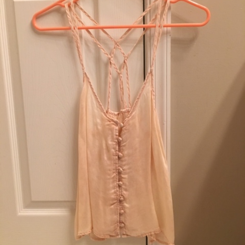 American Eagle Chiffon Top